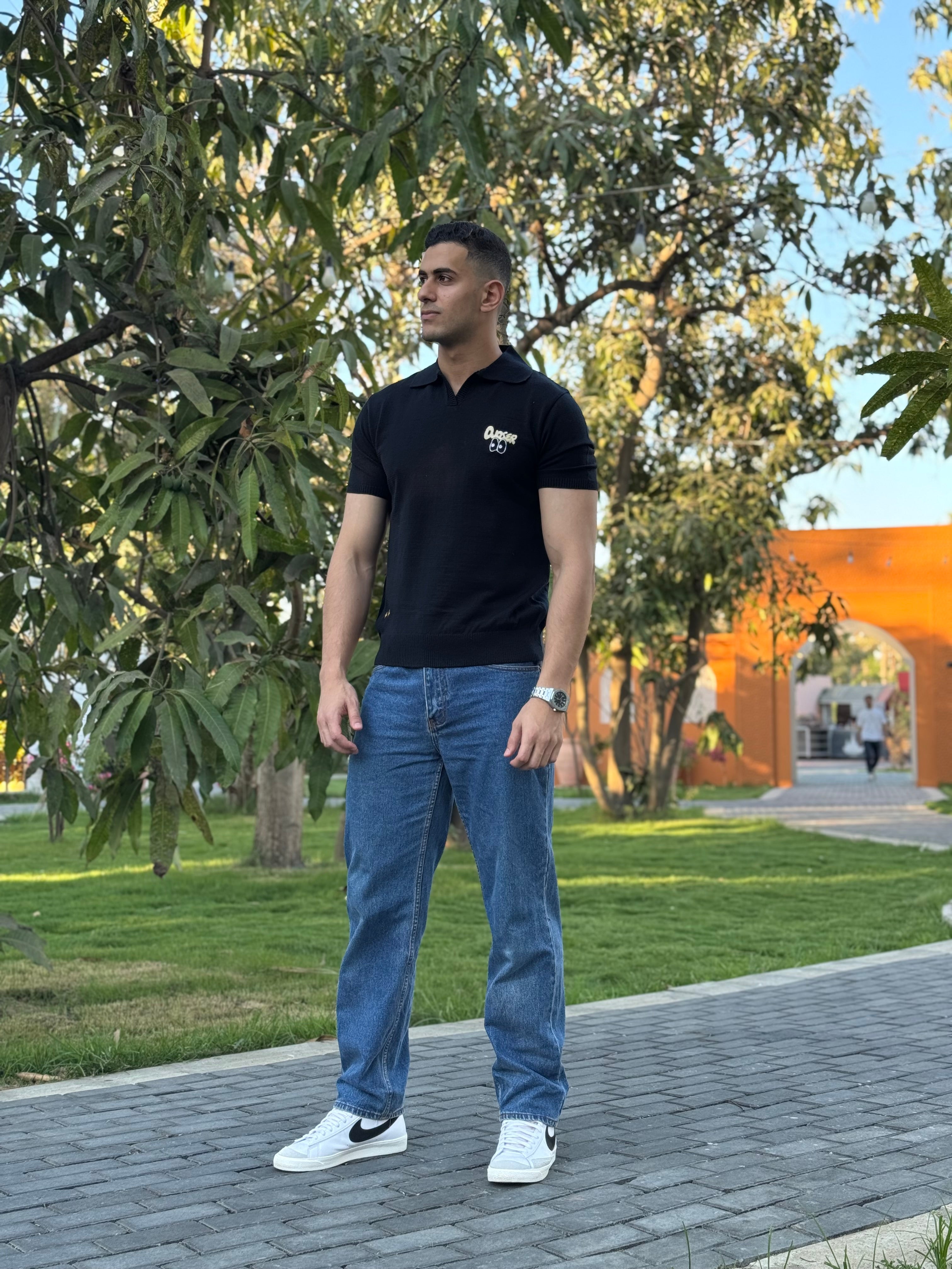 Djoser Signature Navy Polo