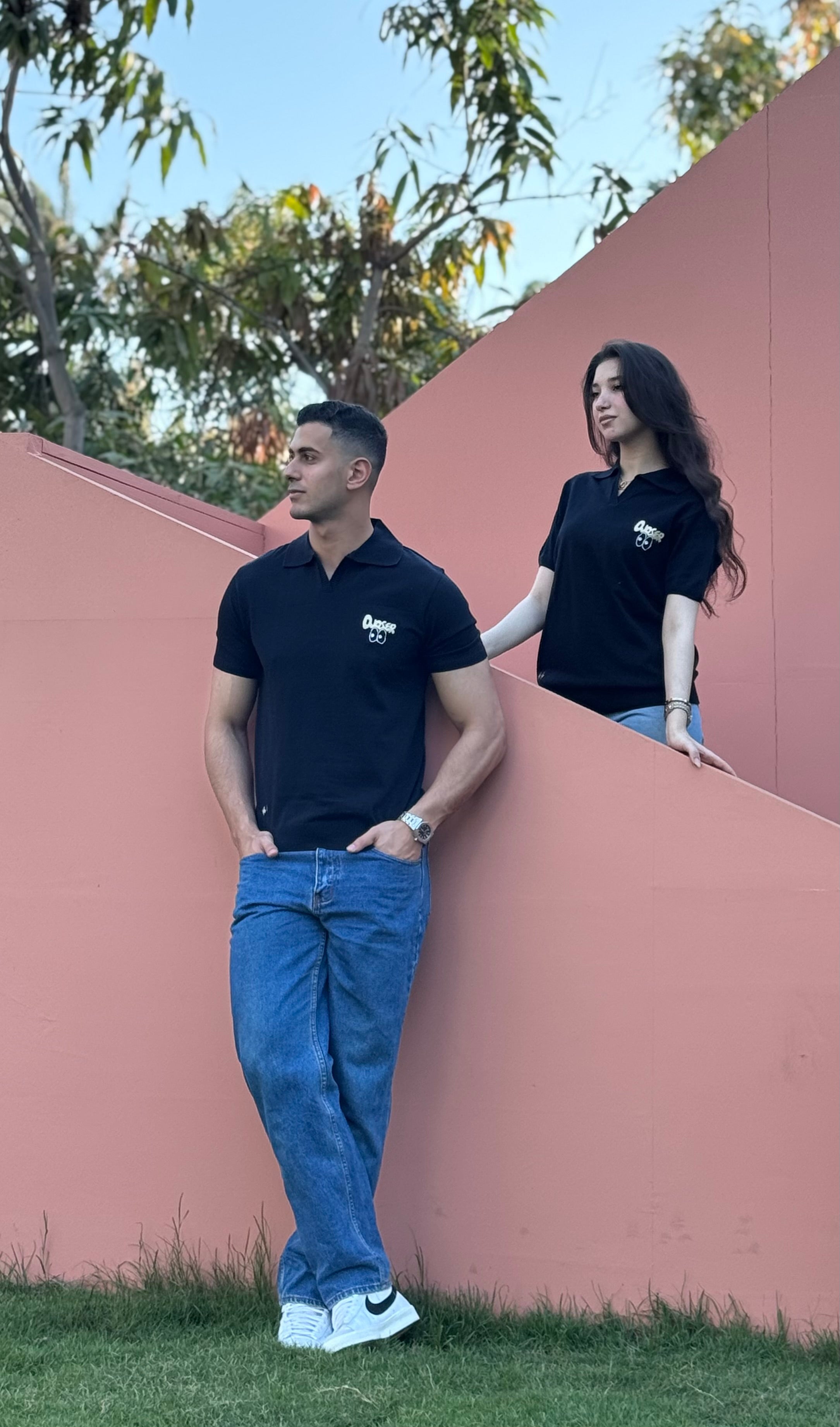 Djoser Signature Navy Polo